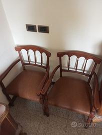 Poltroncine in legno 2