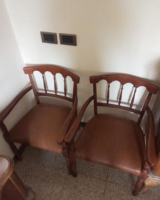 Poltroncine in legno 2