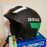 BRIKO casco sci Slalom ITALIA Tg. XL 59-64cm neve