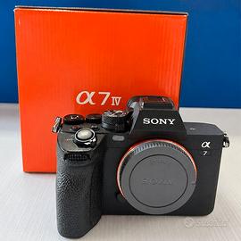 Sony Alpha 7IV Body (245.000scatti)