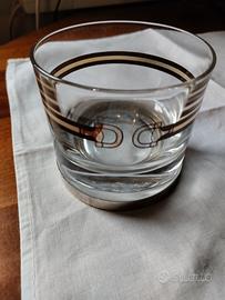 Bicchiere Gucci da whisky vintage marcatosul fondo