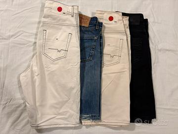 Bermuda originali Wooden e Levis mix 4 pezzi