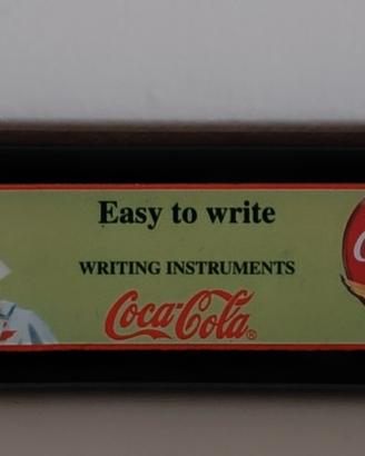 Astuccio Coca-Cola vintage in metallo 17x5 cm