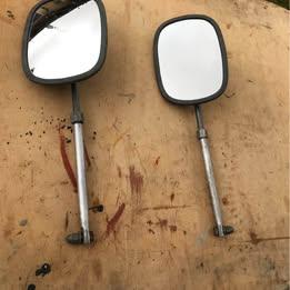 coppia di specchietti telescopici anni 70