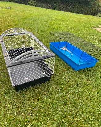 gabbie conigli, porcellini d'india ecc.