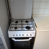 Cucina a gas beko con forno elettrico cappa