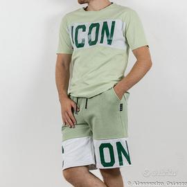 Completo Tuta Uomo ICON Verde Salvia Made in Italy