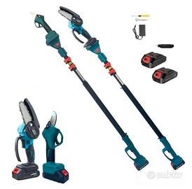 Kit potatura forbici motosega cesoia a batteria
