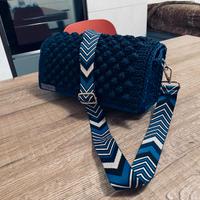 Borsa uncinetto punto Bubble