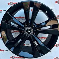 4 cerchi lega mercedes classe a b cla r18 lt4292