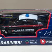 Auto Carabinieri Alfa Romeo Giulia Burago 