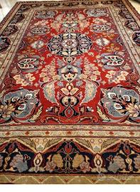 Tappeto persinano di pregio, Tabriz, 206/146,lana