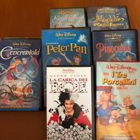 Video cassette walt disney  in buone condizioni