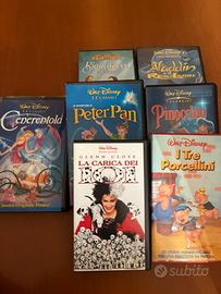 Video cassette walt disney  in buone condizioni