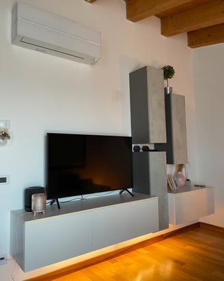 Parete soggiorno sospesa Arredo3 – Design moderno