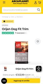 Orijen Cibo Secco Cane(Nuovo)