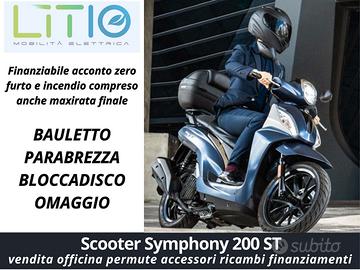 SYM SYMPHONY ST 200 2025 finanziabIle fino a 84 me