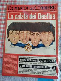DOMENICA DEL CORRIERE "LA CALATA DEI BEATLES"