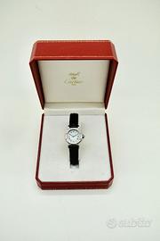 Cartier orologio ottagon santos acciaio lady