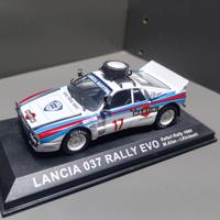 Modellino Lancia 037 Rally Evo 1/43