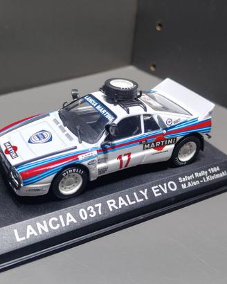 Modellino Lancia 037 Rally Evo 1/43