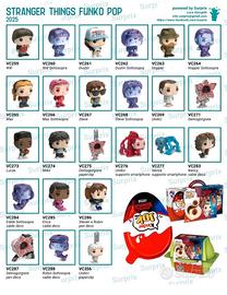 FUNKO POP STRANGER THINGS KINDER JOY