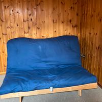 Divano letto matrimoniale futon