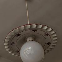3 lampadari rustici in ceramica