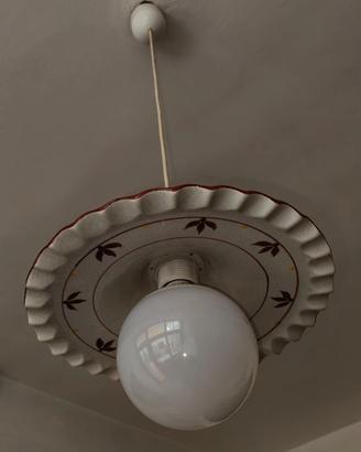 3 lampadari rustici in ceramica