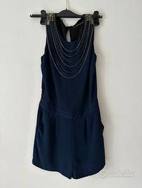 Abito /tunica blu Zara tg. XS