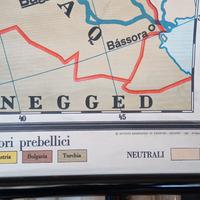 CARTA GEOGRAFICA EUROPA PRE POST GUERRA