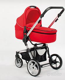 passeggino Trio Foppapedretti 3 chic rosso