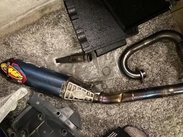 sospensini ohlins piastre x trig tutto nuovo