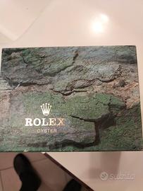 Rolex contro scatola vintage sticker 16220 