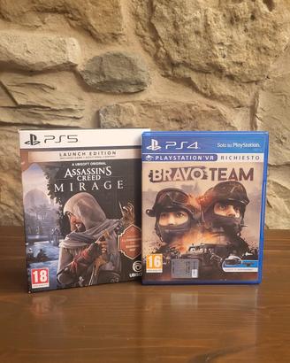 Giochi PS5 e PS4
