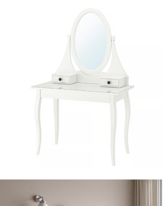 Toeletta Ikea per trucchi