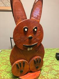 Coniglio in legno