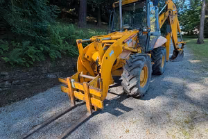 Pala gommata JCB