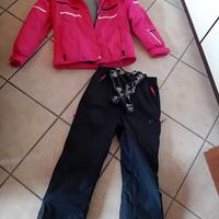 completo da sci bambina