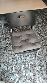 4 sedie + cuscini  Ikea