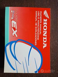 Honda SJ 100 Bali EX libretto uso e manutenzione