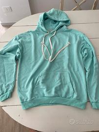 Felpa Verde Acqua Tg M