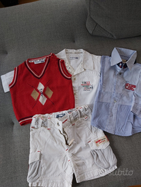 Stock/lotto vestiti firmati estivi x bimbo 6 mesi