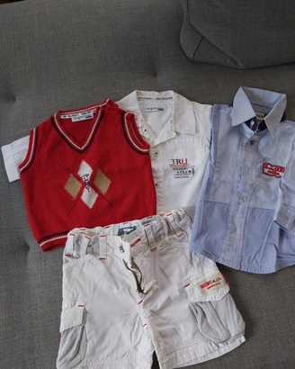 Stock/lotto vestiti firmati estivi x bimbo 6 mesi