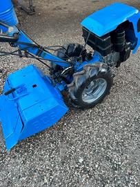 Motocoltivatore bcs e ranghinatore nastro
