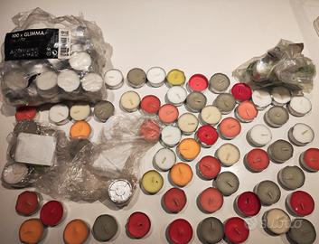 un centinaio di candeline piccole