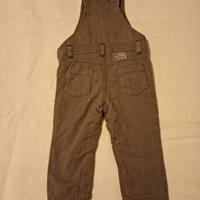 salopette baby grigia Obaibi 