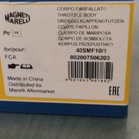 Corpo farfallato fiat lancia alfa Fire Eur 85