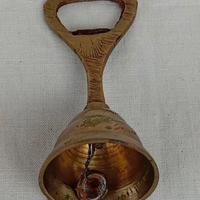 Apribottiglie campanella in ottone 