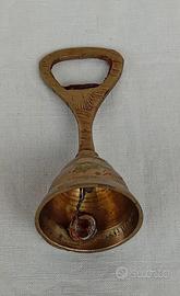 Apribottiglie campanella in ottone 